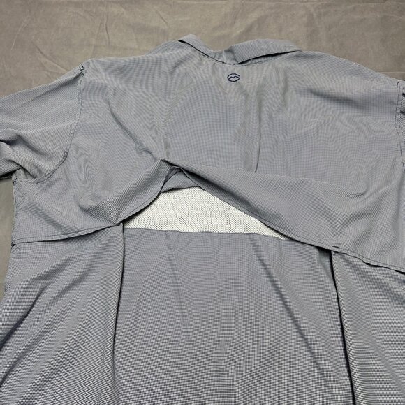 Magellan OutdoorsFish Gear Angler Fit Mag Wick Long Sleeve Vented Men's 3XL Blue - Picture 13 of 16